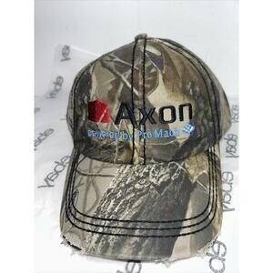 Axon Pro Mach (Camo Baseball Cap Hat Adj. Mens